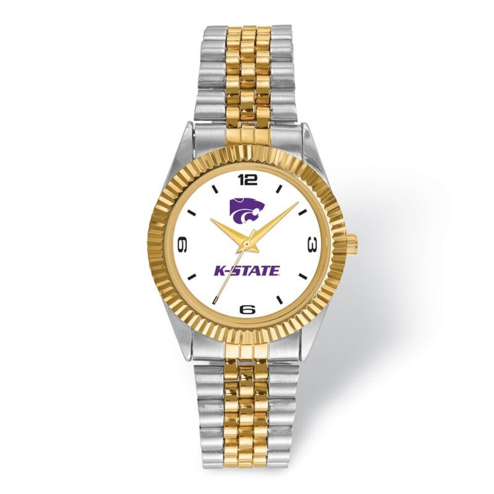 Mens Kansas State University Pro Two-tone Watch